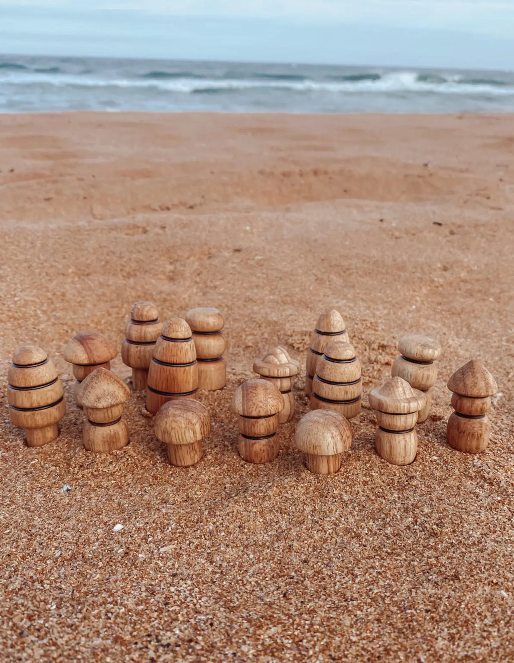 Small World Diverse Wooden Figurine Set — figurines in classroom play scene
