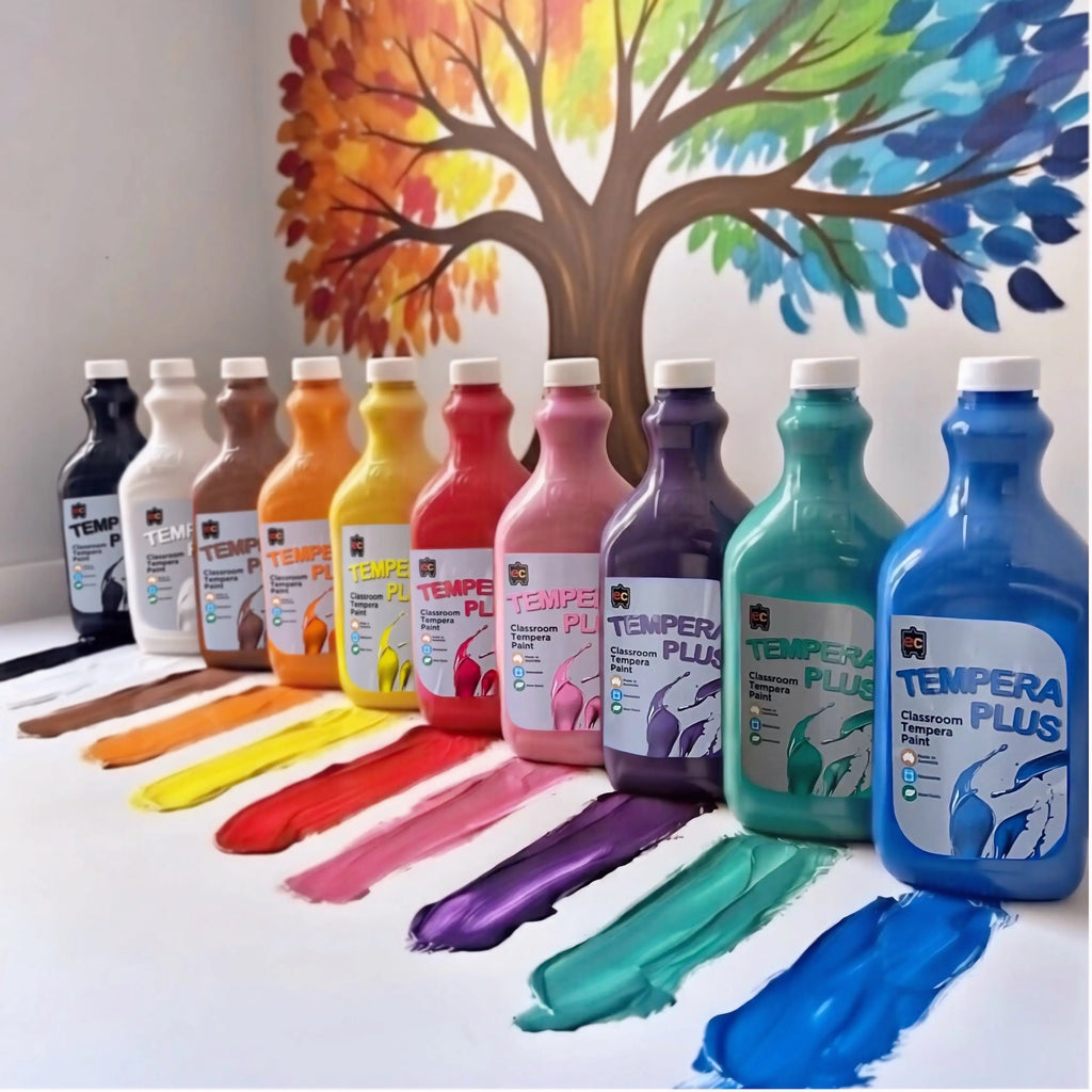 Tempera Plus Paint 2L Bottle — additional view of paint bottle