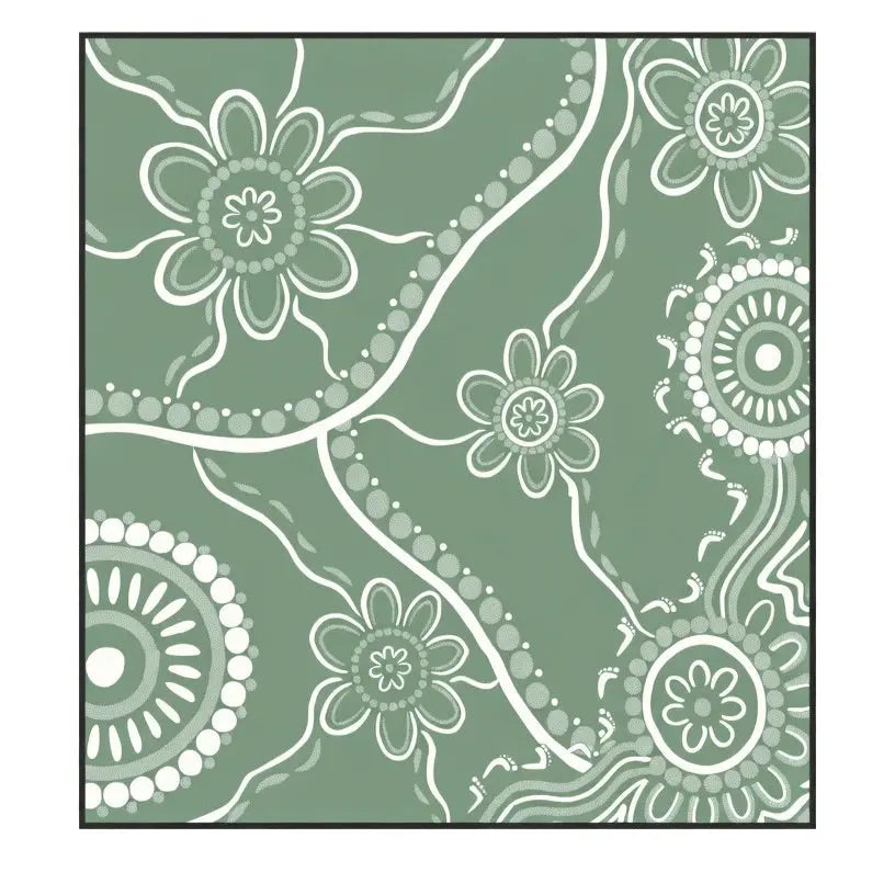 Indigenous Eucalyptus Outdoor Mat — additional view of Indigenous outdoor mat