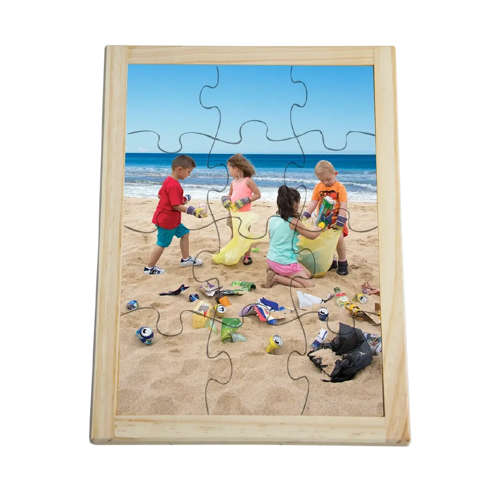 Earth Hour Teachers Resource Kit — Picking Up Rubbish Puzzle component included in kit