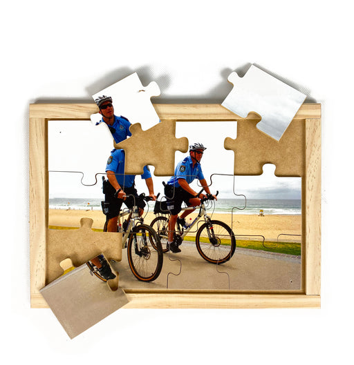 Police on Bicycles Puzzle