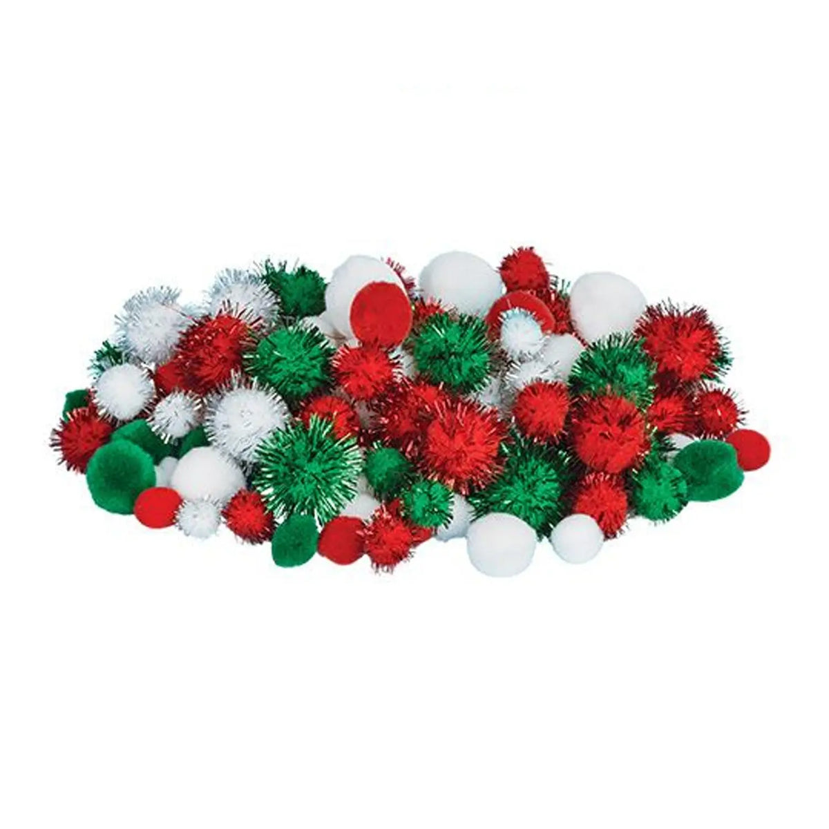 Pom Poms Christmas Asst 300's — alternative view