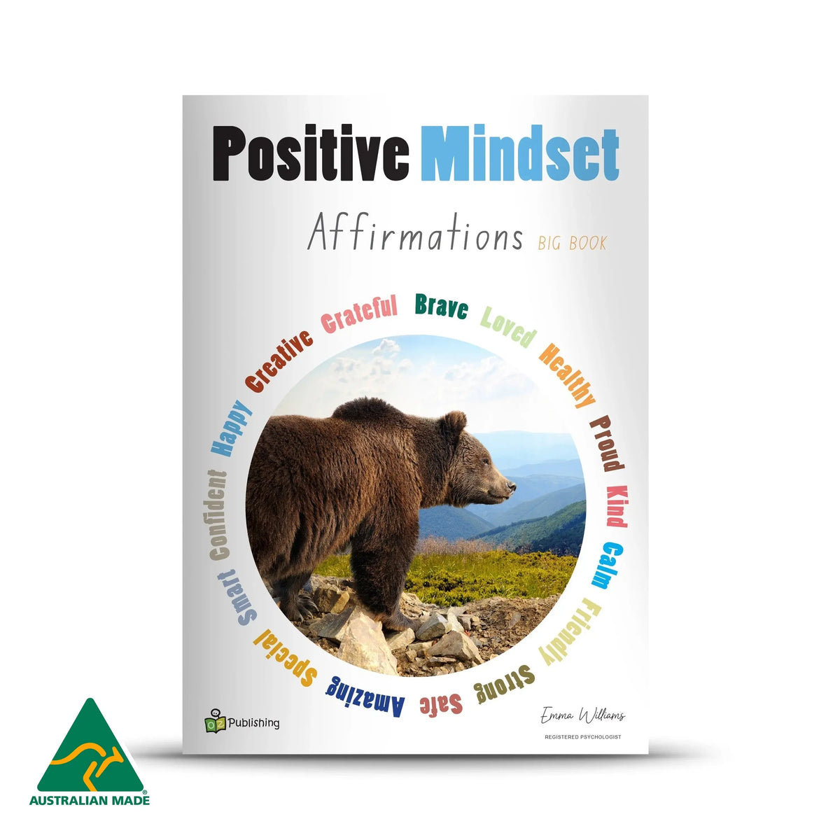 Positive Mindset Affirmations Big Book — Australian-made mindfulness and wellbeing big book for early childhood