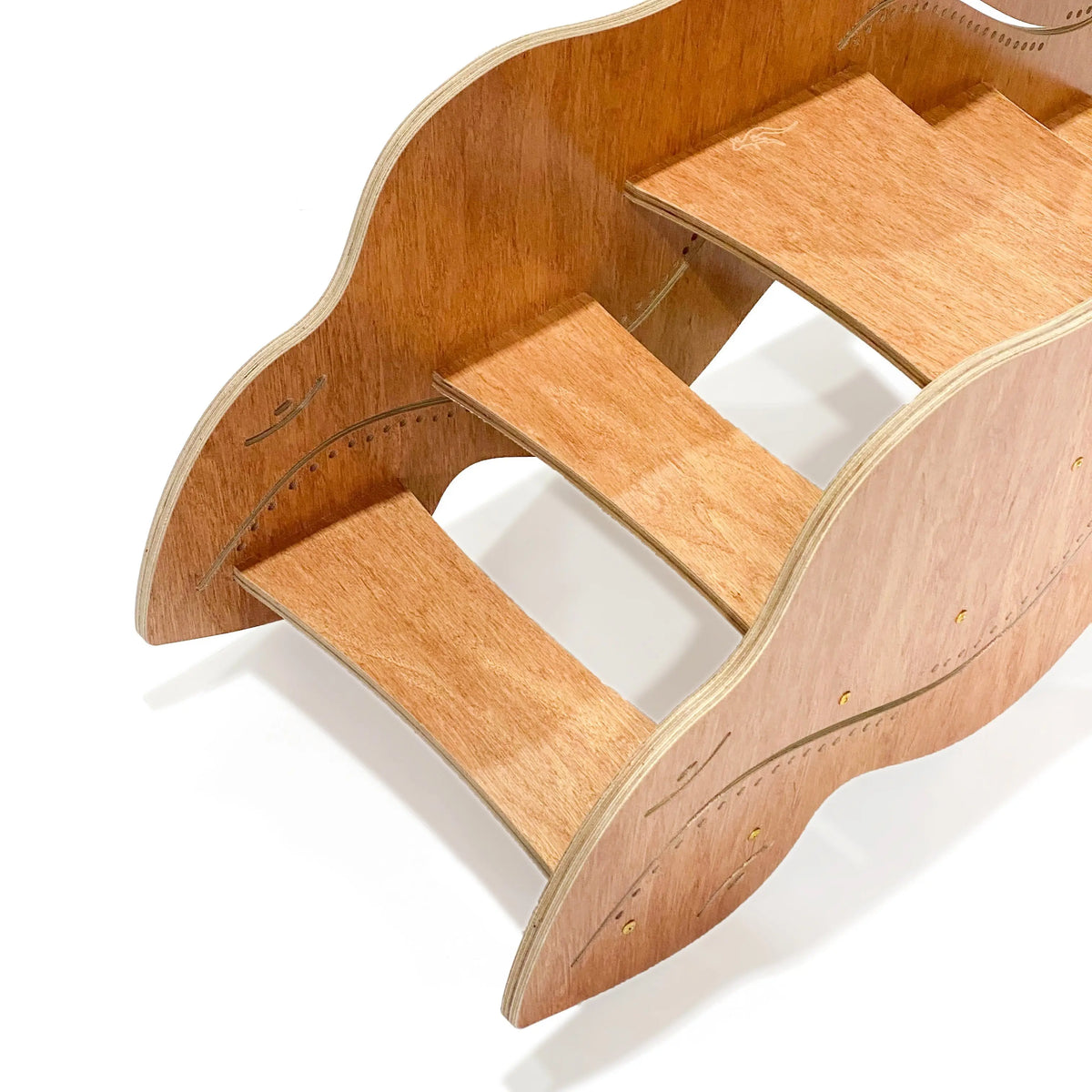Rainbow Serpent Stepper — alternative view