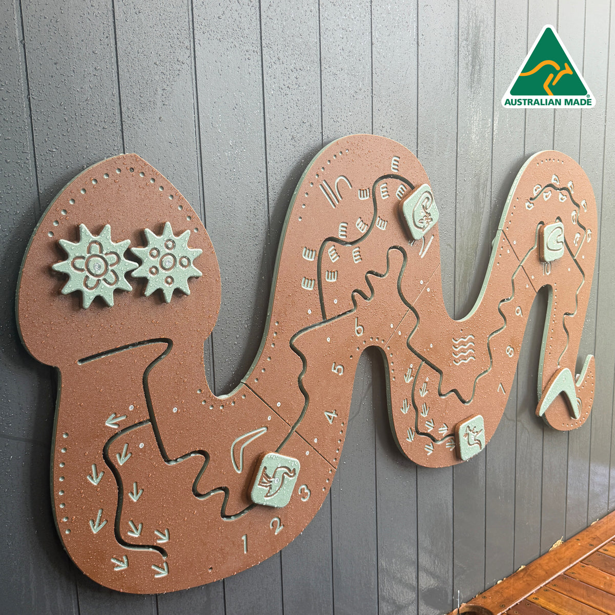 Rainbow Serpent OUTDOOR Wall Game