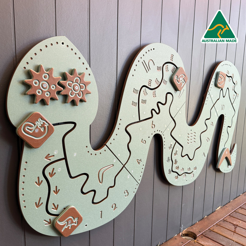 Rainbow Serpent OUTDOOR Wall Game