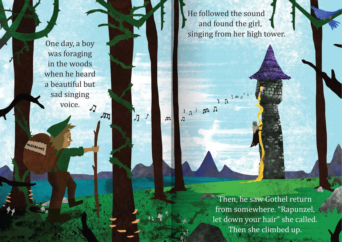 Rapunzel Big Book — alternative view