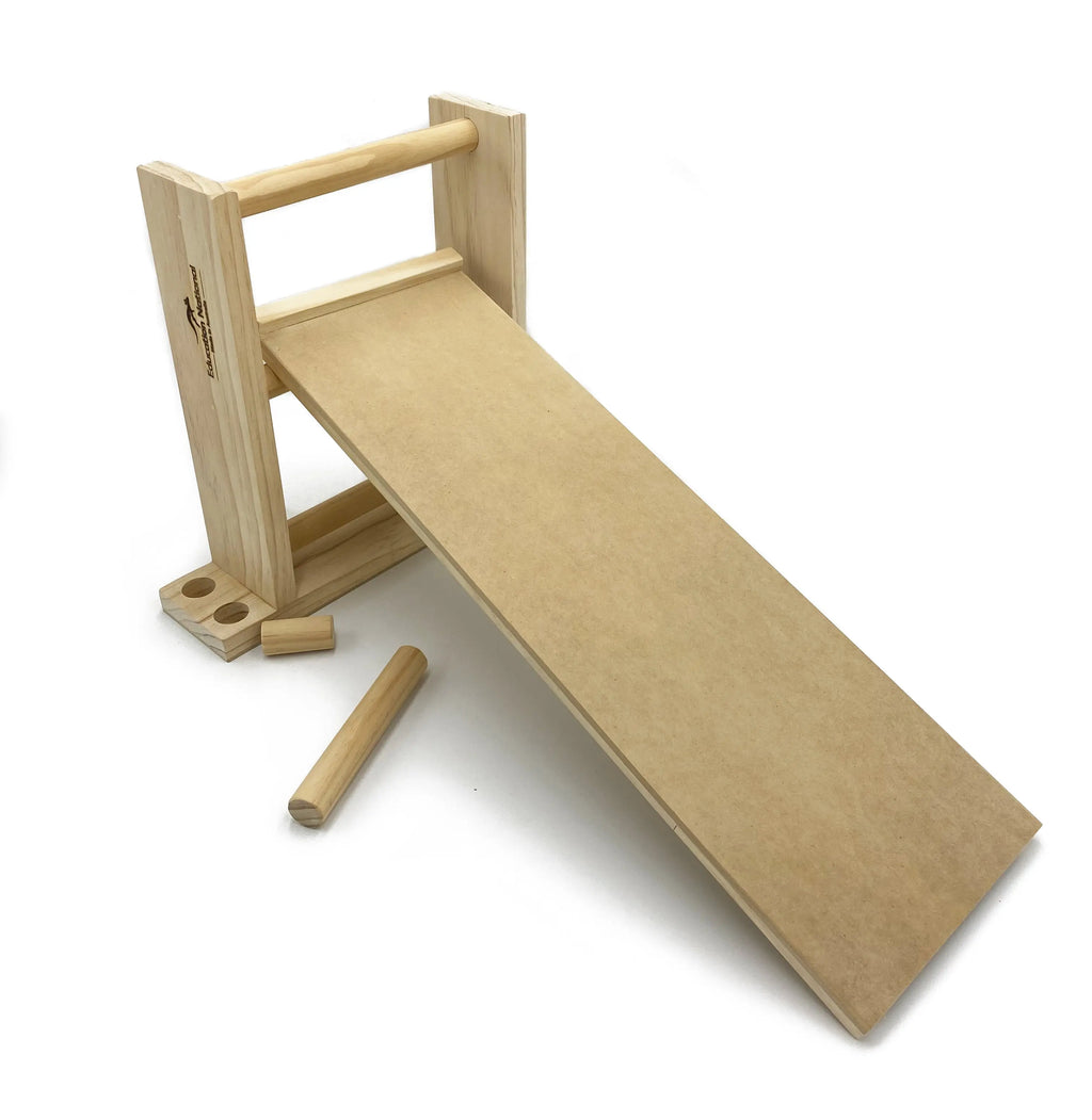 Roller ramps — alternative view of roller ramps in play