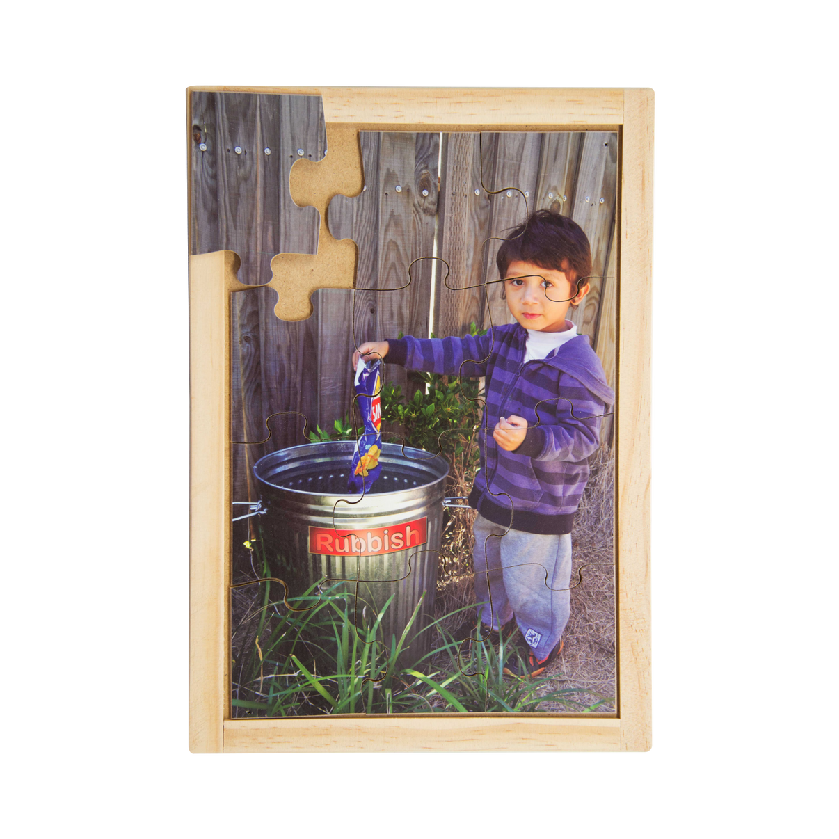 Rubbish In Bin Puzzle