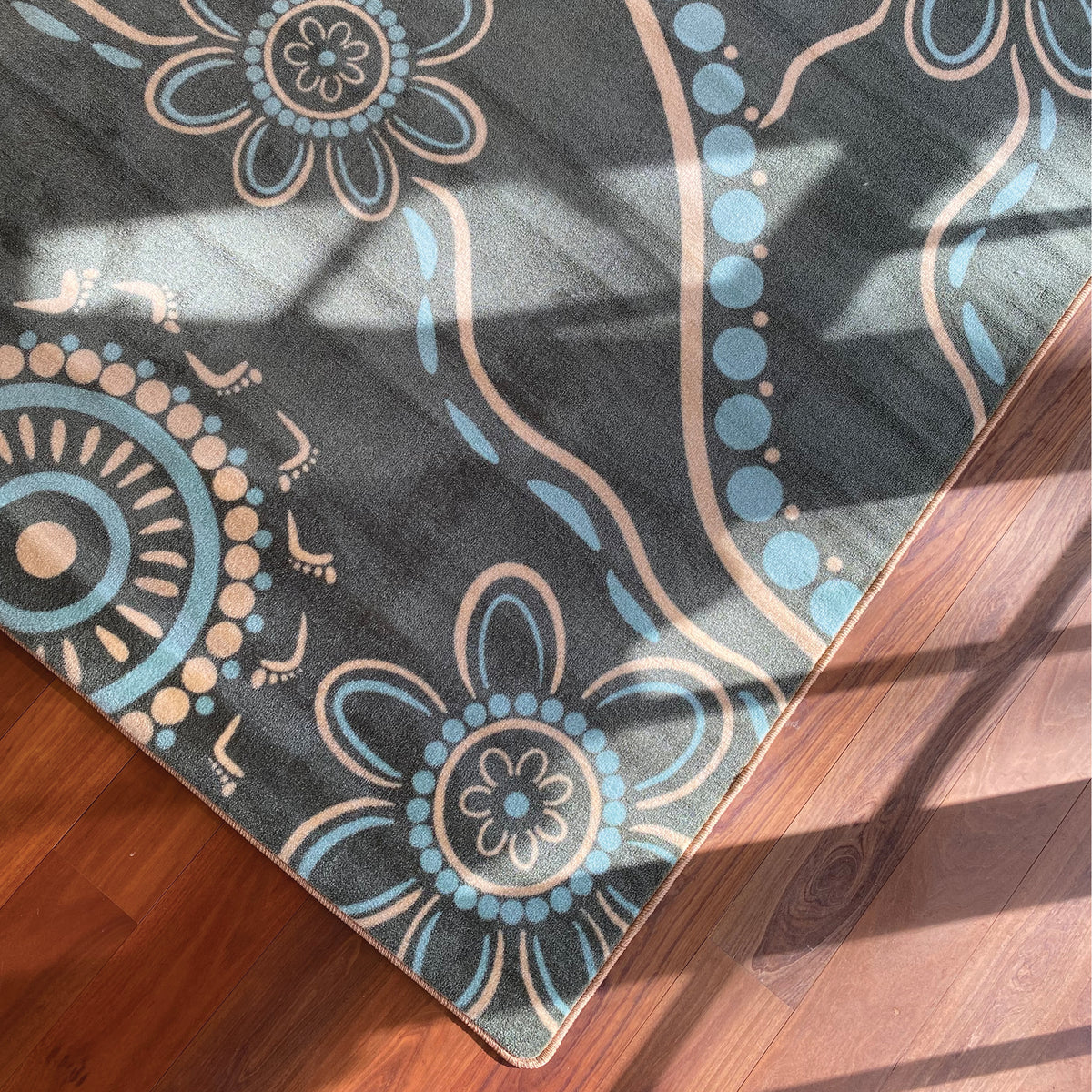 Aboriginal Eucalyptus Rug