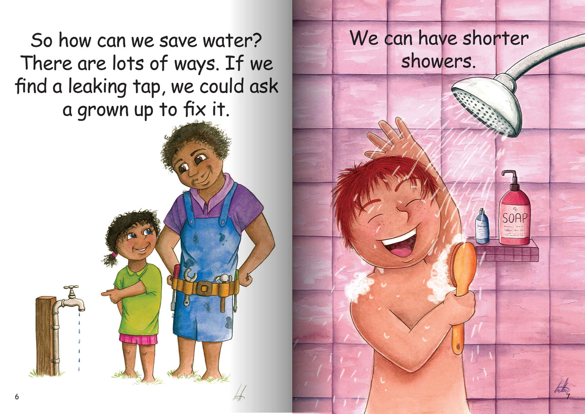 Saving Water Big Book — alternative view