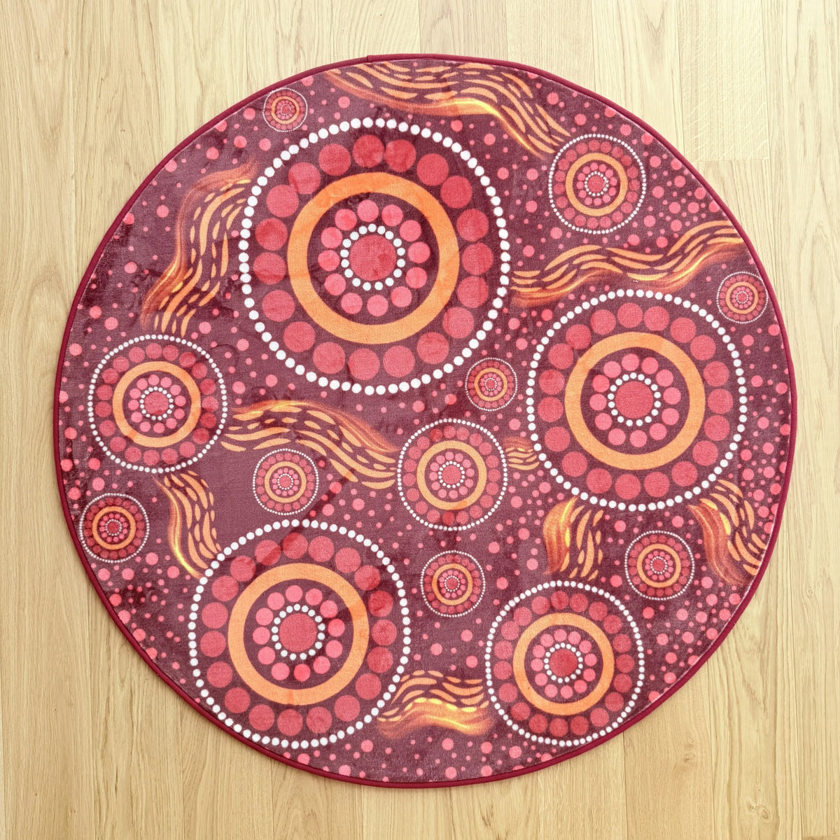 Indigenous Season Rugs Set of 6 — seventh alternative view of seasons rug set