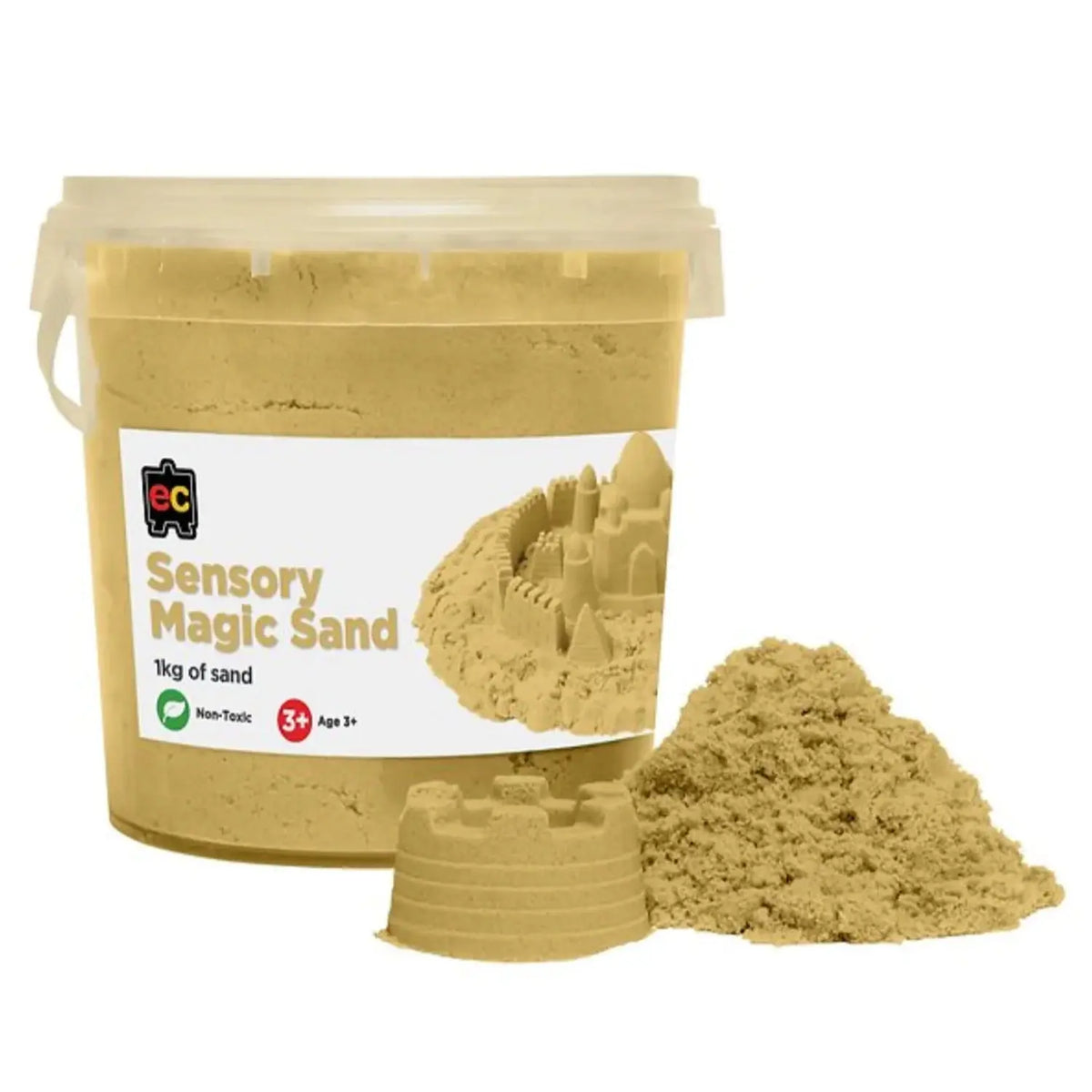 Sensory Magic Sand — Natural 1kg tub for early childhood sensory play