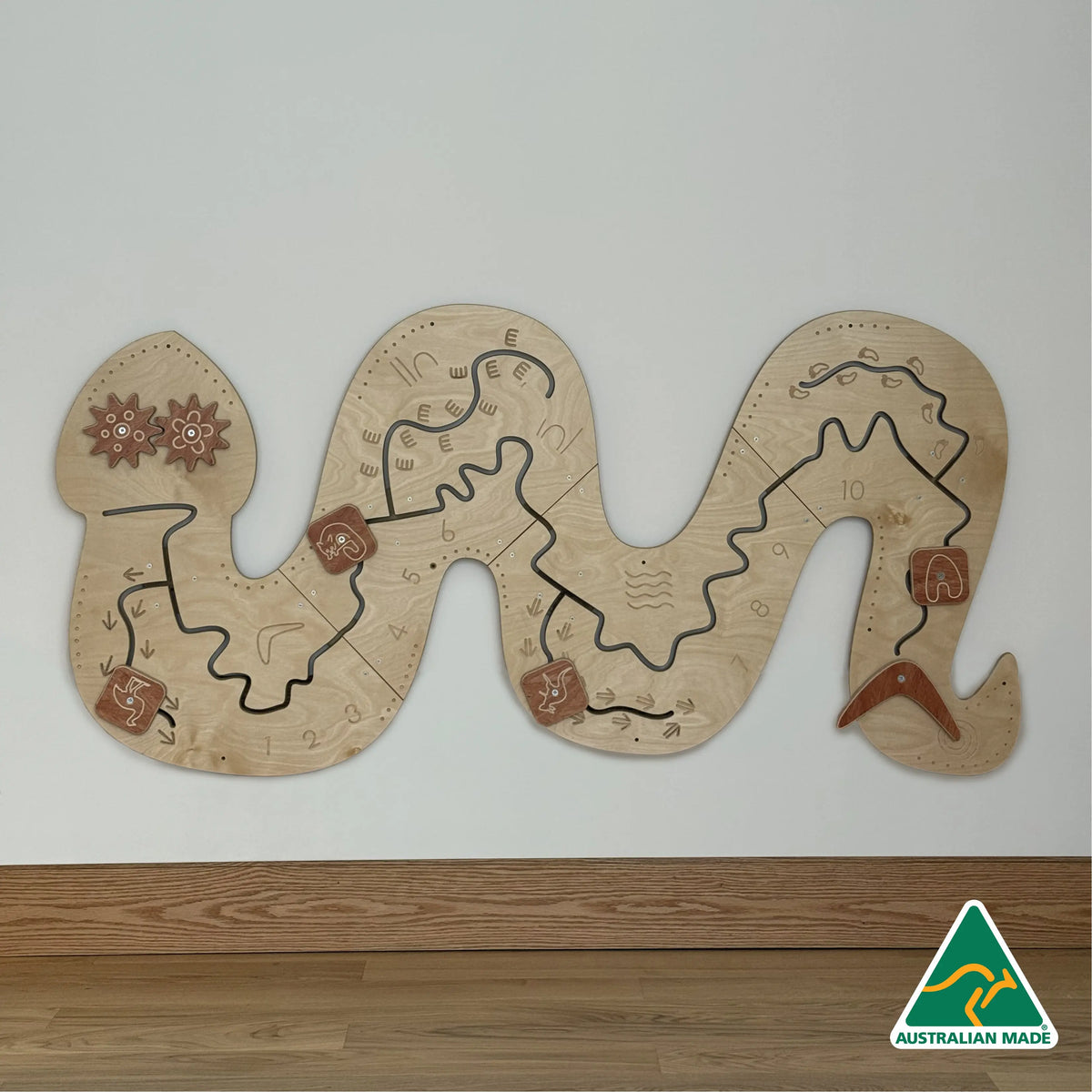 Rainbow Serpent Wall Game — eighth alternative view