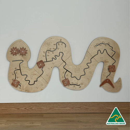 Rainbow Serpent Wall Game — eighth alternative view