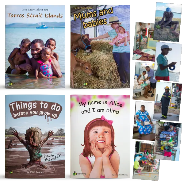 Set of 4 Big Books with FREE Torres Strait Islander Poster Pack — Australian-made early childhood big books