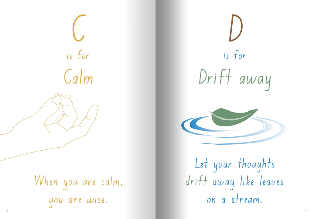 Set of 4 Mindfulness Big Books — fourth interior spread view