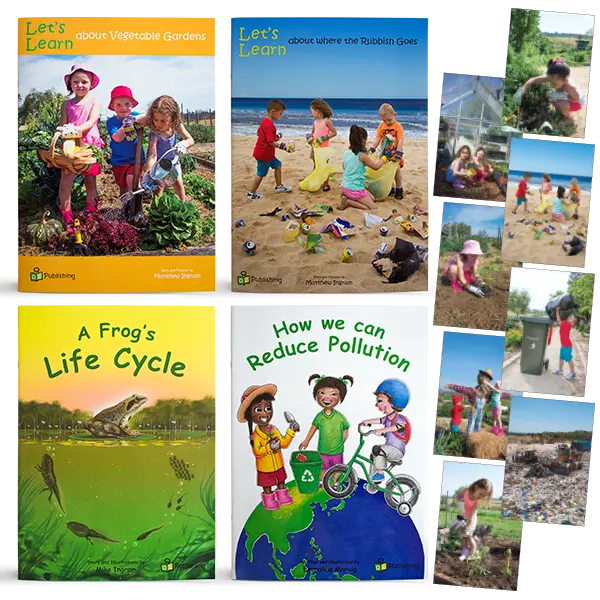 Set of 4 Big Books with FREE 'Caring for our Planet' Poster Pack — Australian-made early childhood big books