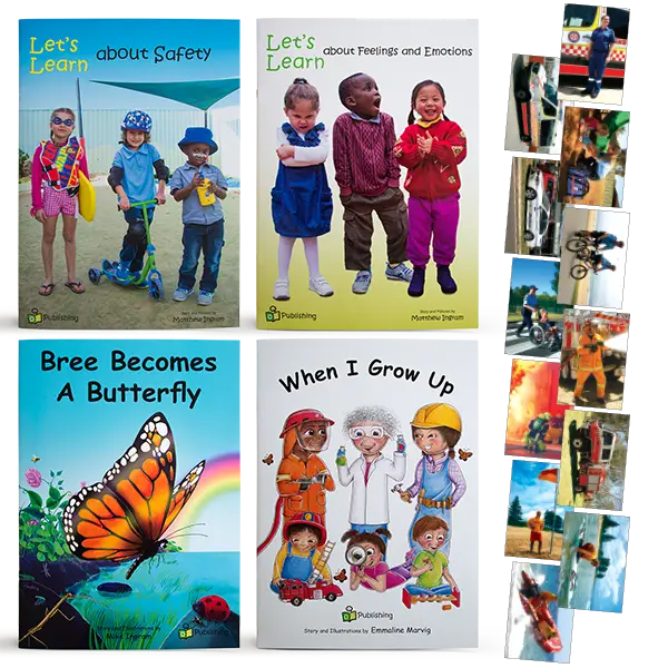 Set of 4 Big Books with FREE Emergency Services Poster Pack — Australian-made early childhood educational books