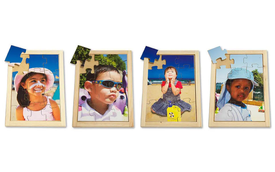 Sun Safety Puzzle Set with FREE Posters — Australian-made wooden sun safety puzzles for early childhood