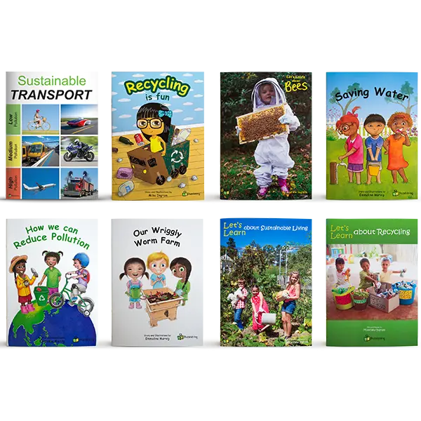Sustainable Living Big Book Value pack of 8 — Australian-made 8-pack of sustainability big books for early childhood