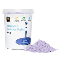 Tempera Powder Paint — Purple tempera powder paint for early childhood classroom art