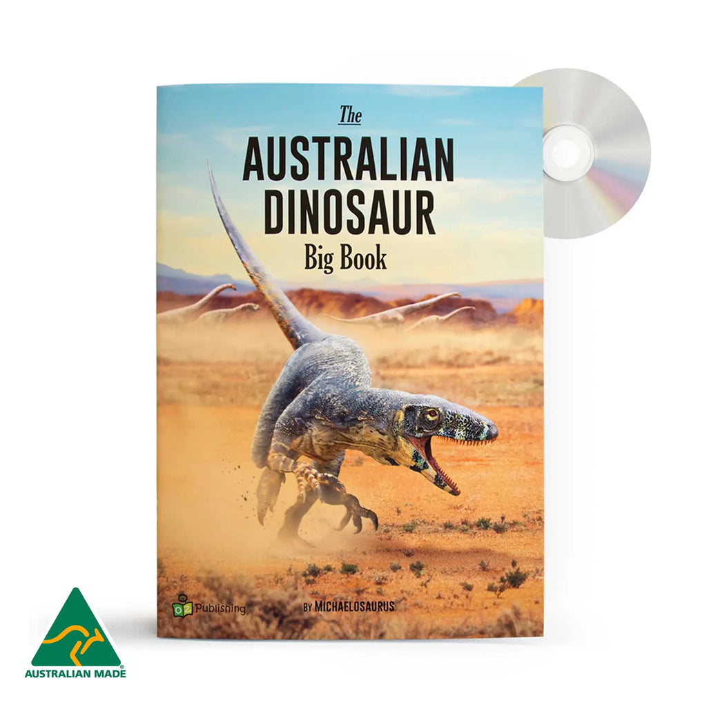 The Australian Dinosaur Big Book — Australian-made educational big book for early childhood classrooms, ages 3+