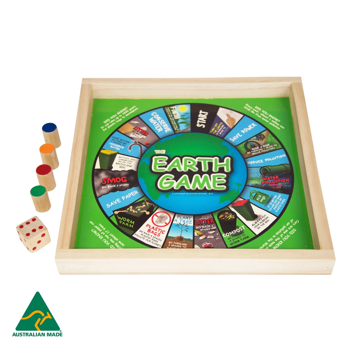 The Earth Game — Australian-made educational planet earth board game for early childhood classrooms