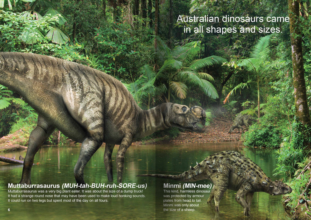 The Australian Dinosaur Big Book — alternative view