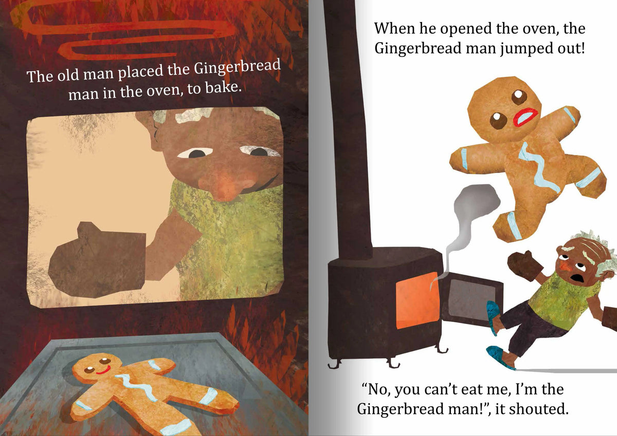 The Gingerbread Man Fairy Tale Big Book — alternative view