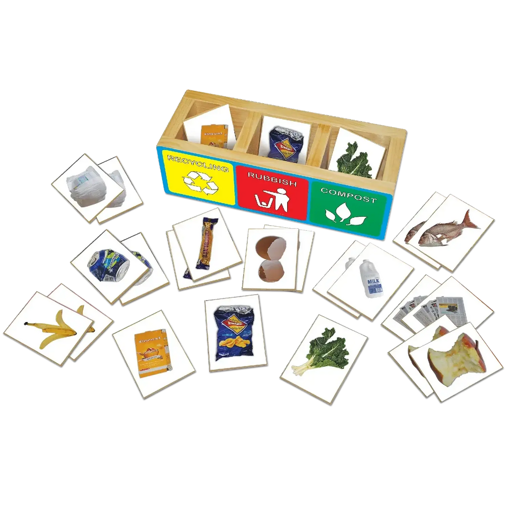 Earth Hour Teachers Resource Kit — The Recycling Bin Game component included in kit