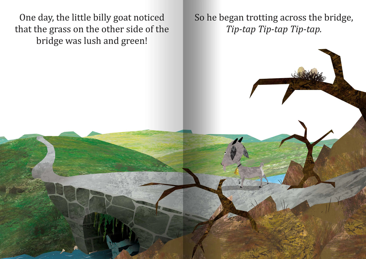 The Three Billy Goats Gruff Fairy Tale Big Book — additional view