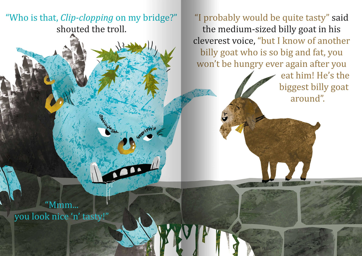 The Three Billy Goats Gruff Fairy Tale Big Book — view 4