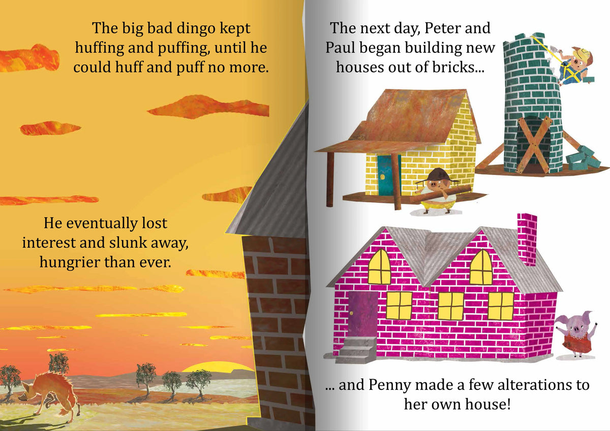 The Three Little Pigs Fairy Tale Big Book — view 4