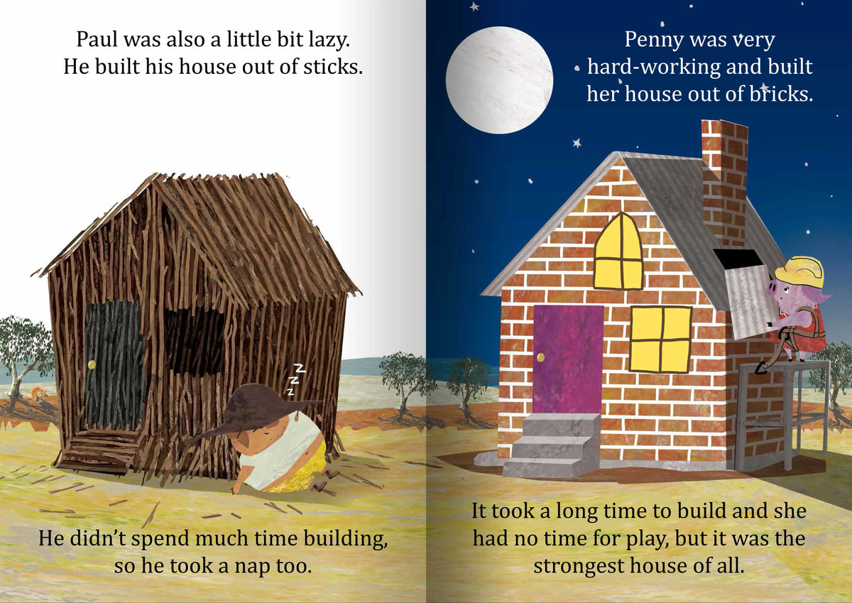 The Three Little Pigs Fairy Tale Big Book — alternative view
