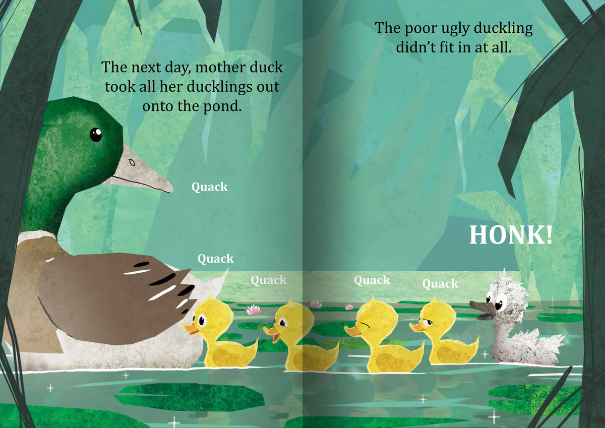 The Ugly Duckling Fairy Tale Big Book — alternative view