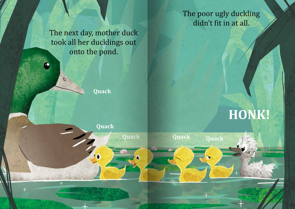 The Ugly Duckling Fairy Tale Big Book