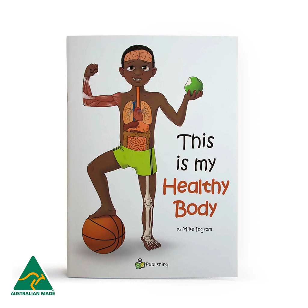 This is my healthy body Big Book with FREE Large anatomy poster! — Australian-made early childhood classroom resource