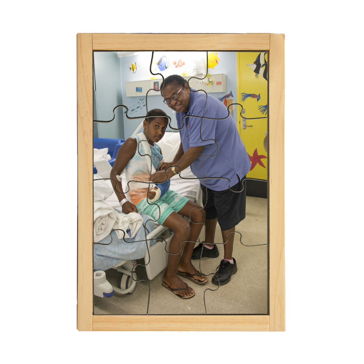 Torres Strait Islander Nurse and Patient Puzzle