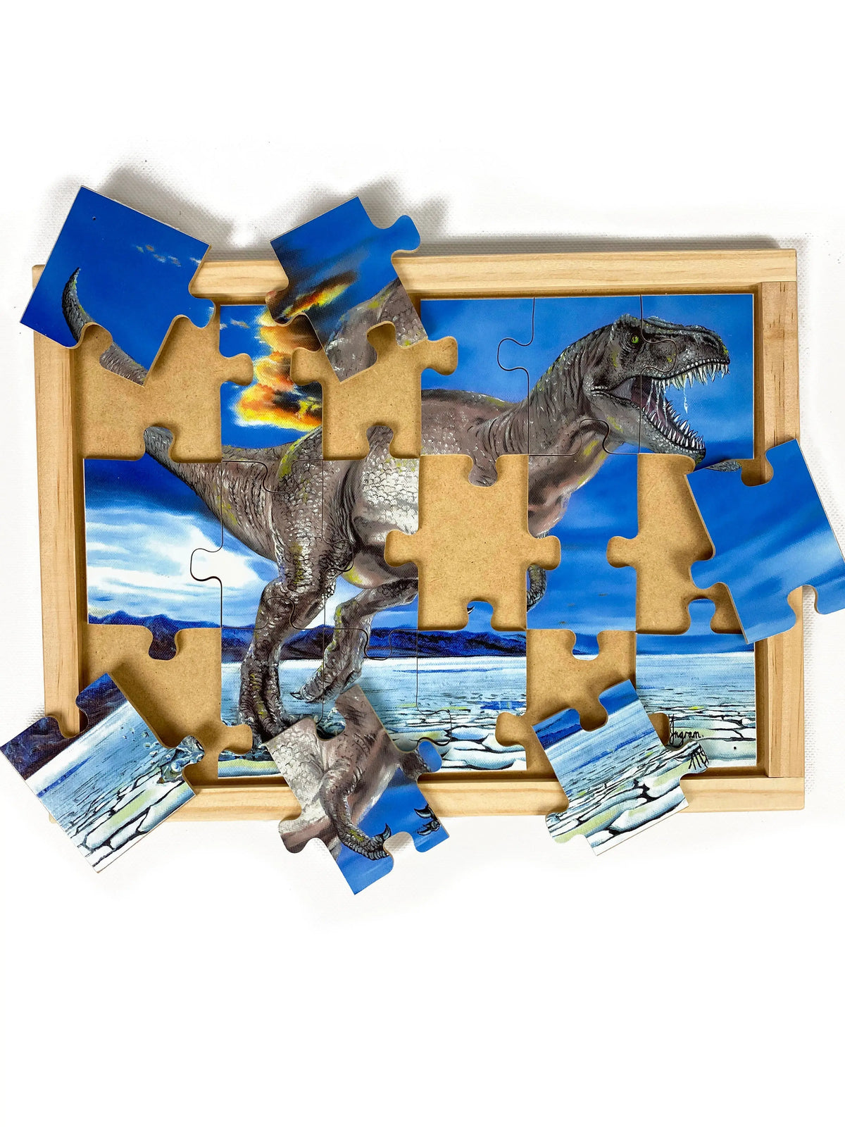 Tyrannosaurus Rex Puzzle — alternative view