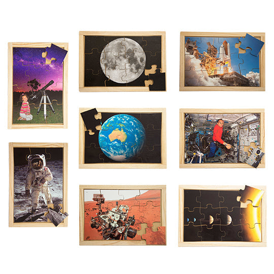 Universe Puzzle Set with FREE Posters 8 Puzzles