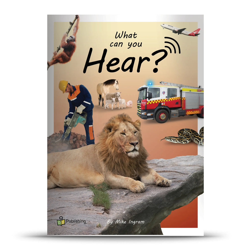 What can you Hear? Big Book — Australian-made educational big book for early childhood classrooms, ages 3+