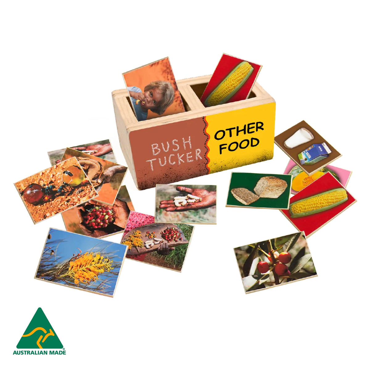 What is Bush Tucker? Game — Australian-made Indigenous bush tucker board game for early childhood classrooms