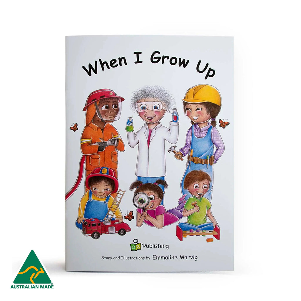 When I Grow Up Big Book — Australian-made educational big book for early childhood classrooms, ages 3+