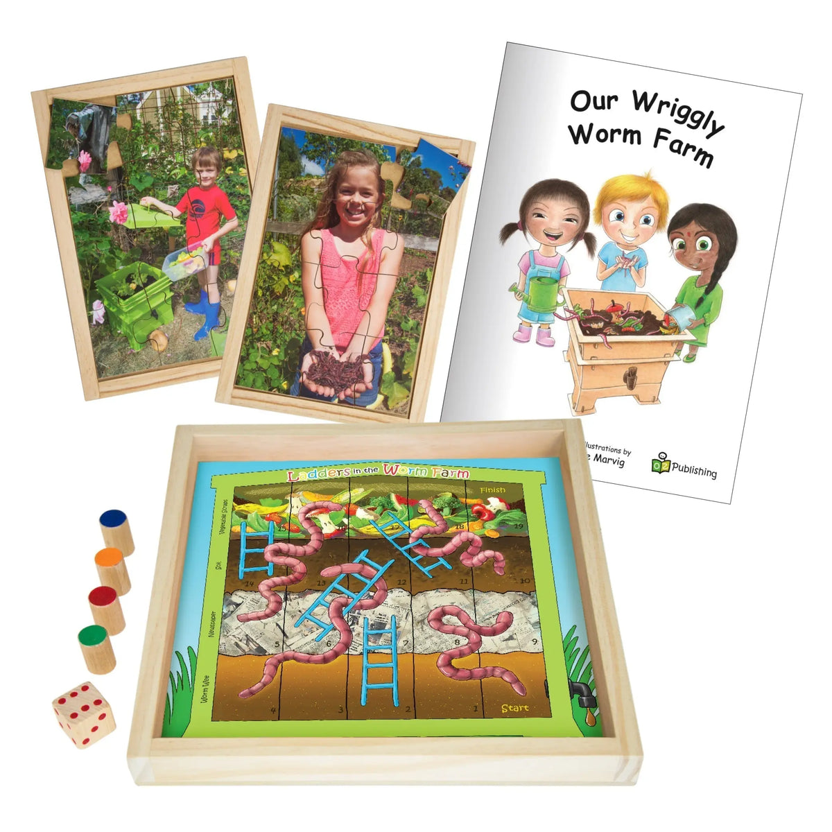 Wriggly Worms Resource Kit — Australian-made sustainability and worm farm early childhood resource kit