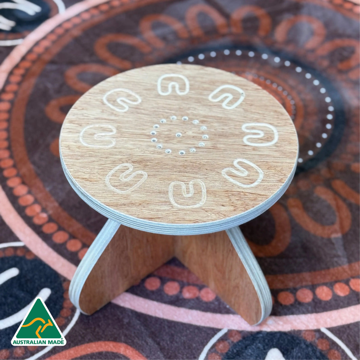 Yarning Circle Table and Stools — third alternative view