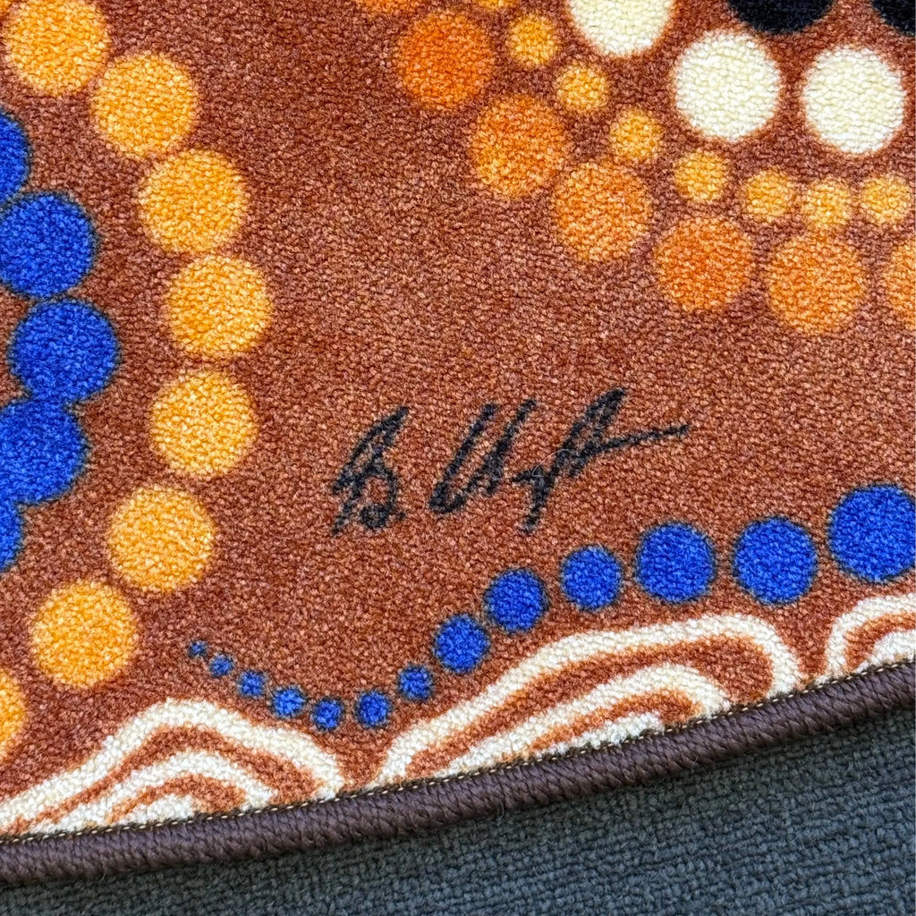 Yarning Camp Classroom Rug — additional view of Indigenous classroom rug