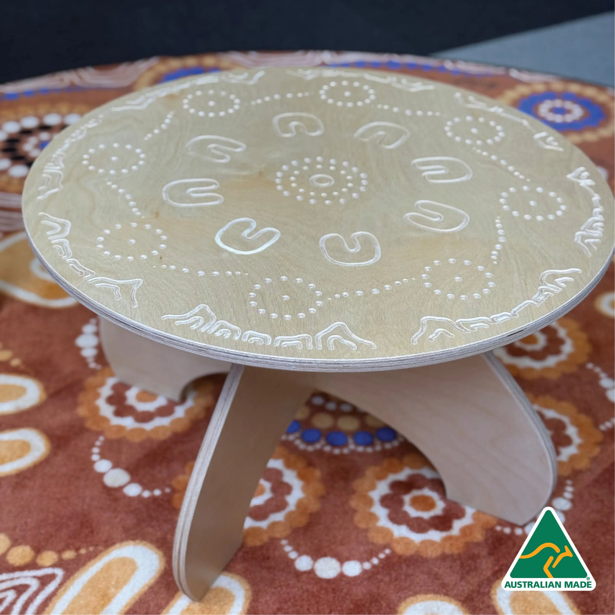 Yarning Circle Table and Stools — ninth alternative view