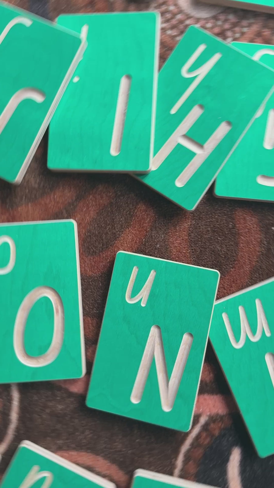 Finger Tracing Alphabet Cards