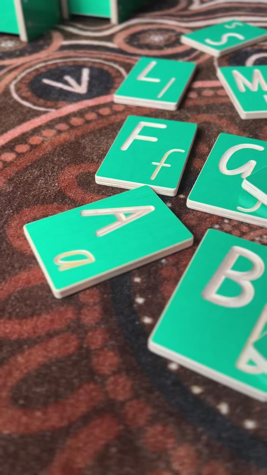 Finger Tracing Alphabet Cards